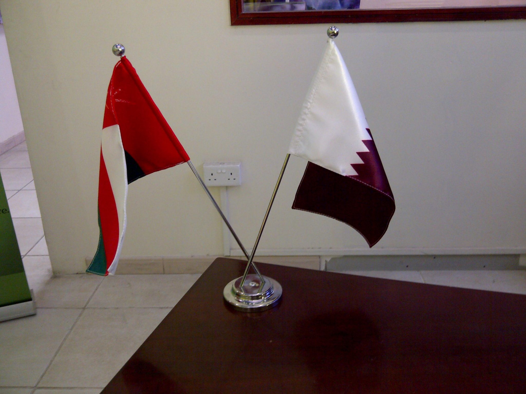 Tabling Flag Planflags | Custom design flag suppliers in Dubai, UAE